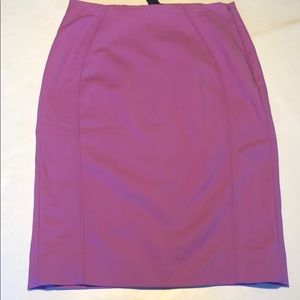 White House Black Market Orchid Pencil Skirt, SZ 2